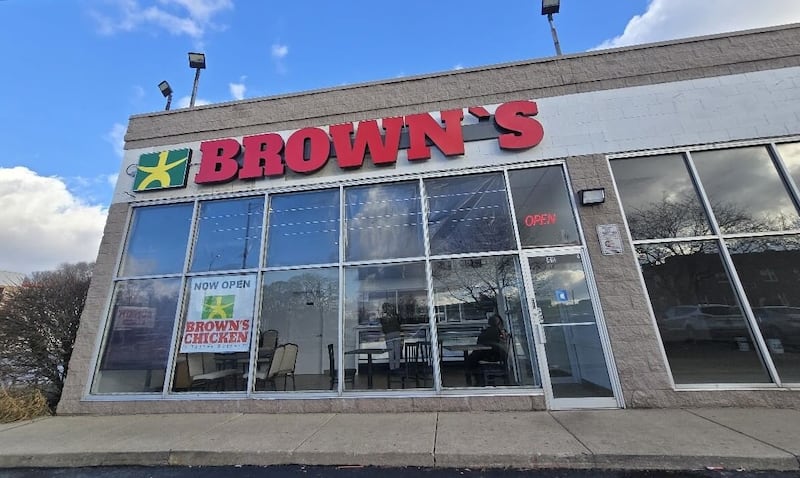 The newly opened Brown's Chicken at 410 S. Chicago St. in Joliet, is seen on Saturday, Jan. 10, 2026.