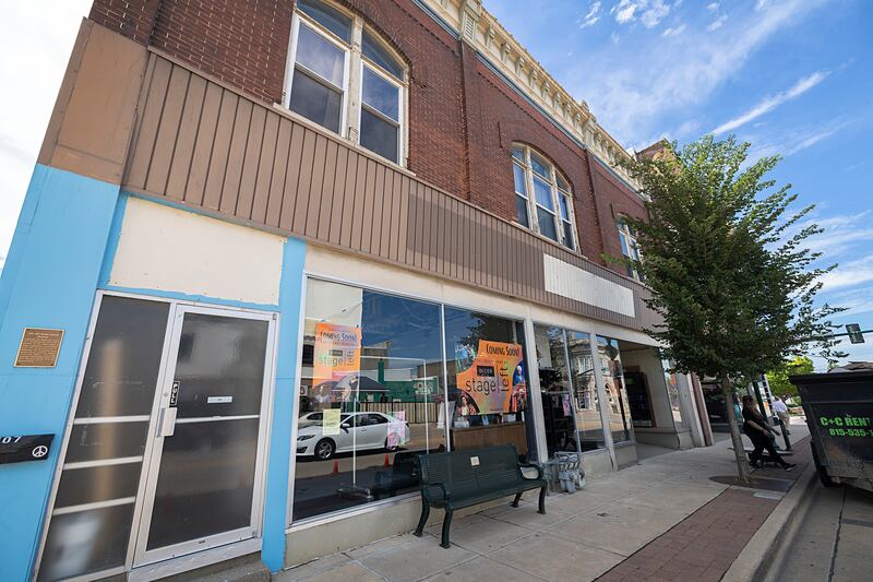 Dixon Stage Left has moved from around the corner to the new location at 105 S. Peoria Ave. in Dixon. The theater is asking for 100 donations of $100 to help defray the cost of the renovation.