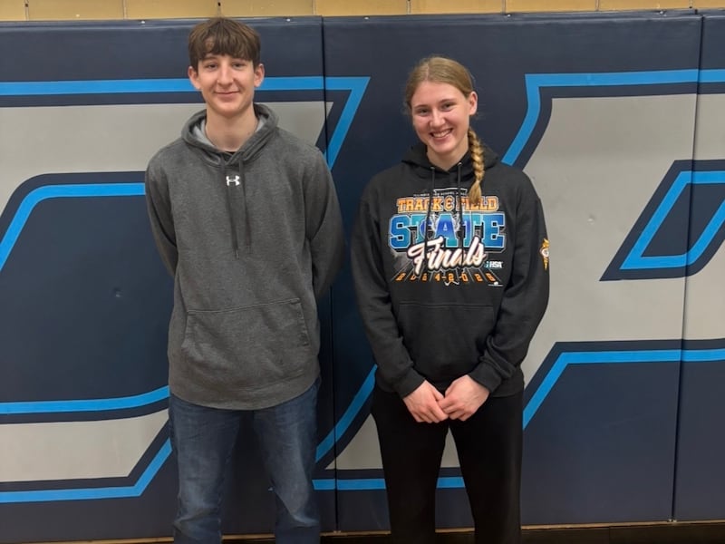 Cissna Park's Dierks Neukomm and Addison Lucht