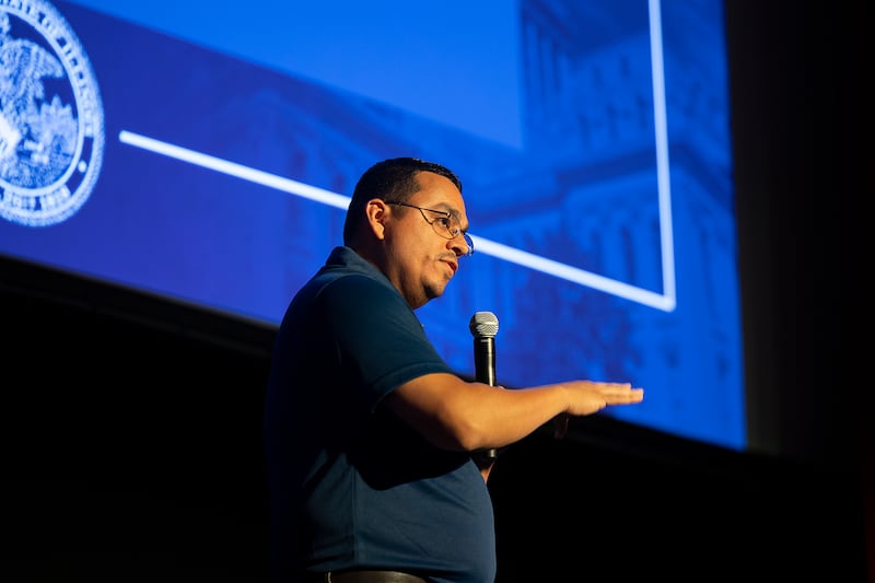 State Sen. Li Arellano covered a wide range of topics Tuesday, June 24, 2025, during a town hall meeting in Dixon. Arellano also answered questions from the audience that varied from tax use to chemtrails.