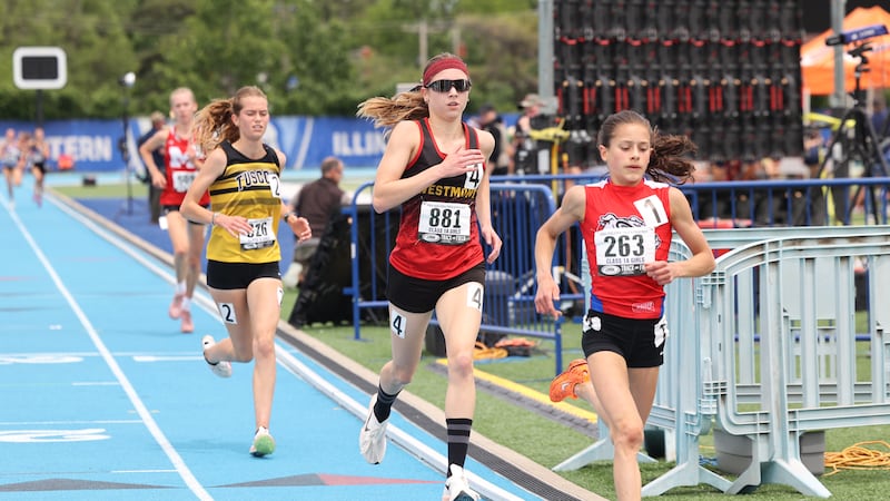 Westmont’s Kyla Babb doubles the fun at IHSA state meet, gets top 3 in both Class 1A distance events