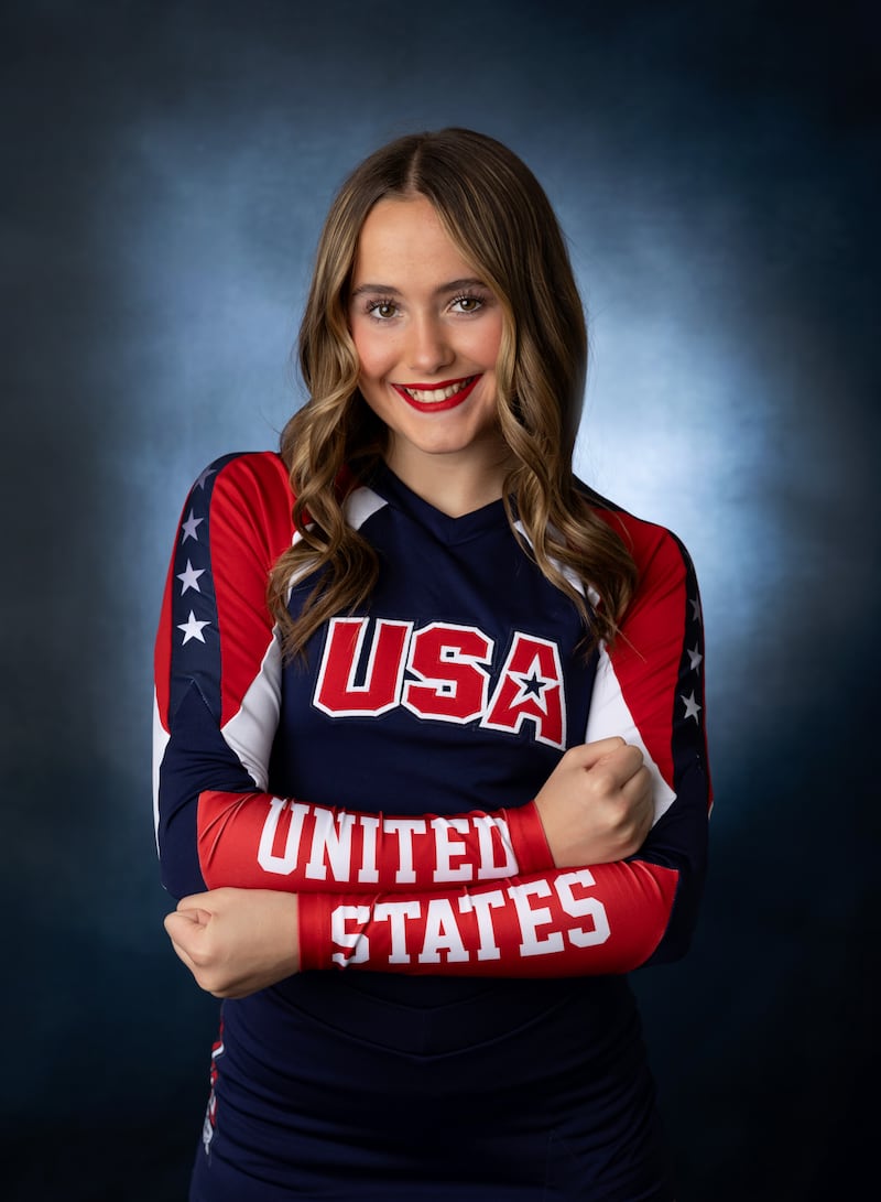Zianna Schneider in her national team uniform.