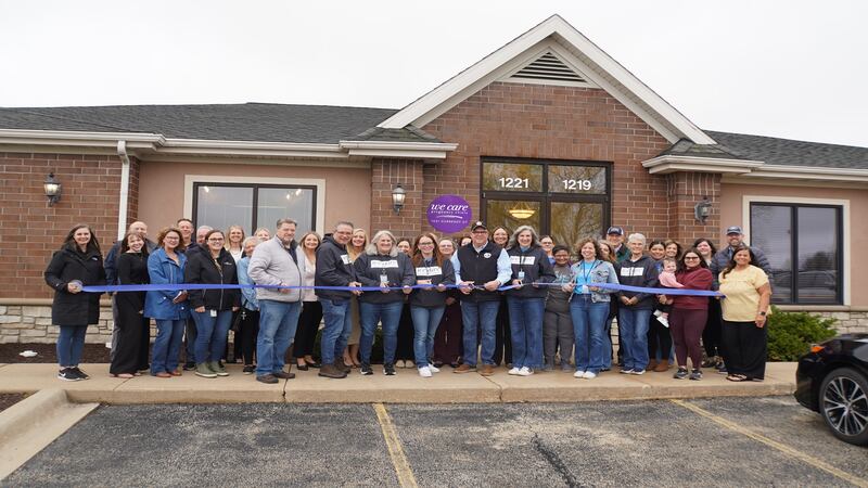 Ribboncutting held April 10 for We Care Pregnancy Clinic in Rochelle