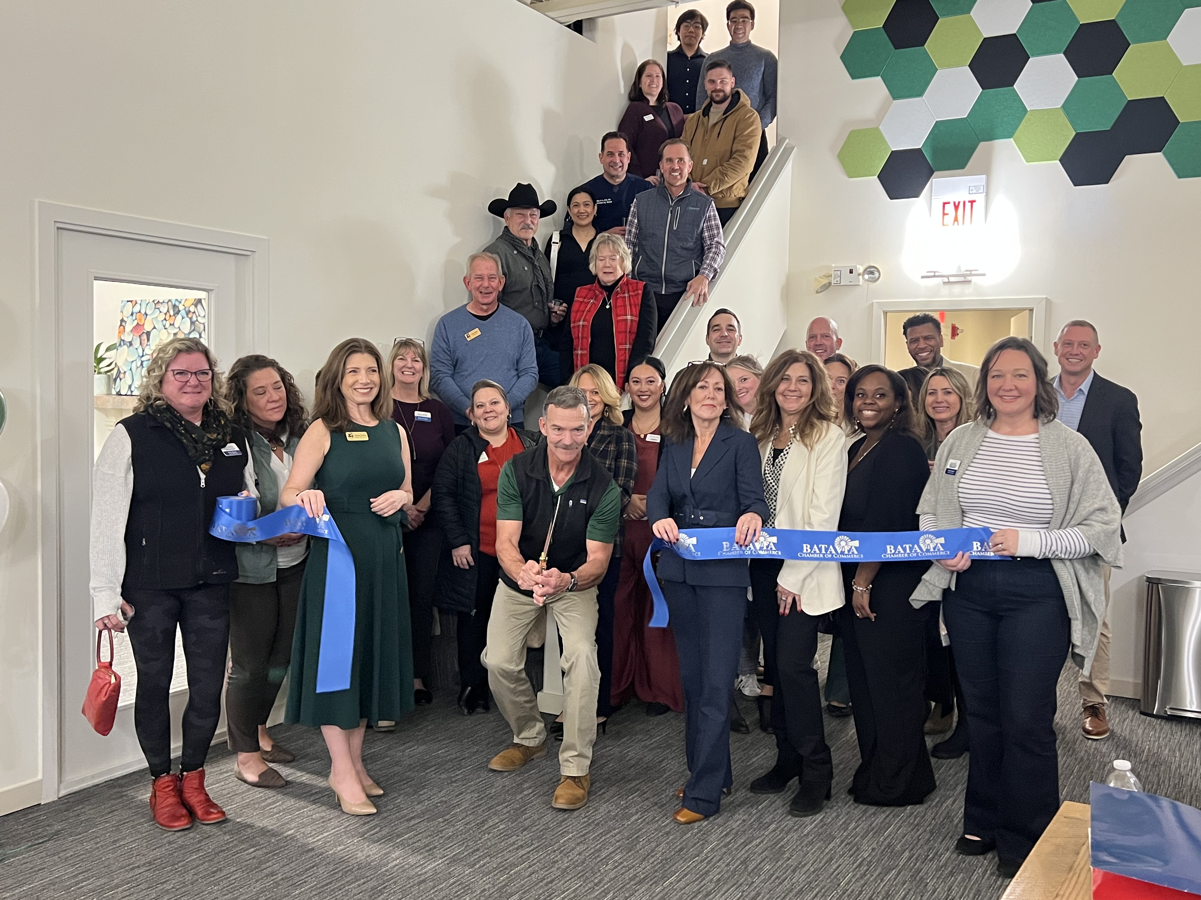 The Batavia Chamber of Commerce celebrating Home Instead Fox River Valley‘s new location