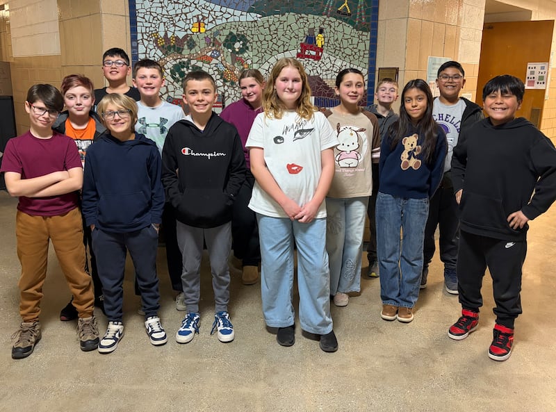 Tilton Elementary School in Rochelle recently held its Spelling Bee Finals, and the classroom finalists were Zayna Bonilla, Nathan Brantley, Lila Damask, Brayden Egland, Briana Fulgencio Hueramo, Emma Hatfield, Pinito Hueramo, Elliot Huff, Bradley Hull, Connor Isley, Keira McGrath, Hunter Schabacker, Boris Vazquez and Rory Williams.