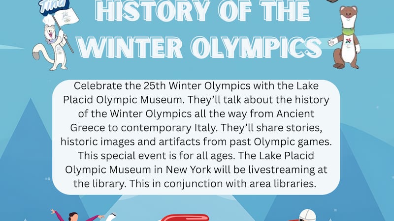 Learn Winter Olympic history on Feb. 12 in Hennepin