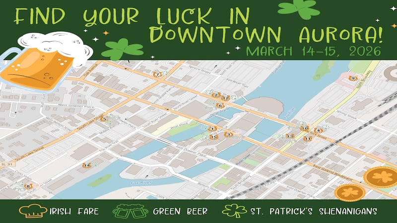 City of Aurora, Aurora Downtown District host ‘Find Your Luck’ event for St. Patrick’s Day weekend