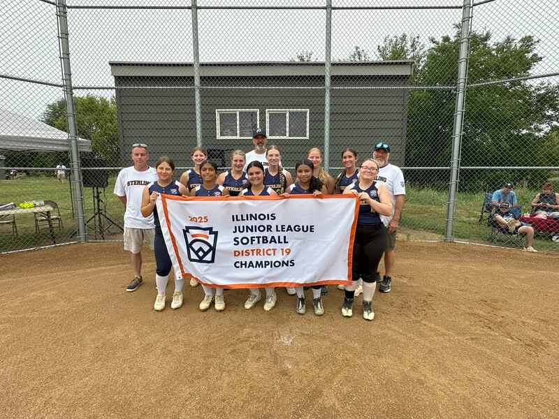 The Sterling Junior All-Stars captured the District 19 championship title with a series of victories over Rochelle before falling to La Salle in the semifinals of the Illinois State Little League Tournament.