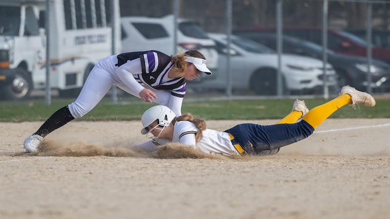 Photos: Sterling and Dixon square off in softball