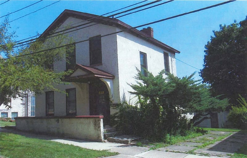 The Judge Barry house at 217 Cedar Ave. in St. Charles.