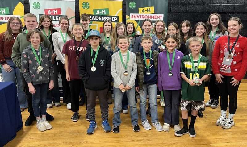 Several Kendall County 4-H members earned Illinois 4-H Experience Award medals for the 2022-2023 4-H year.
