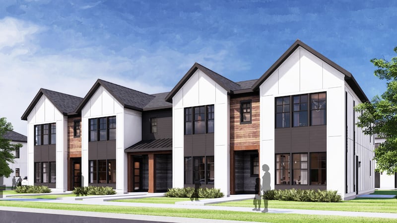 The Drake Group proposes to build 120 single-family houses and 200 townhouses as part of its Polo Crossing development on approximately 80 acres south of the intersection of Secretariat Lane and Wolf’s Crossing Road.