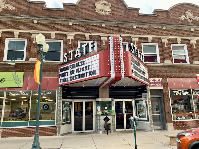 Sycamore State Theater, 420 W. State St. downtown, shown here on Friday, May 16, 2025.