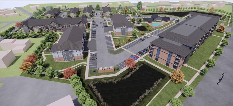 Oswego village trustees still have concerns about the height and density of a residential development proposed for the former Traughber Junior High School property even after the developer has scaled back the plans.
