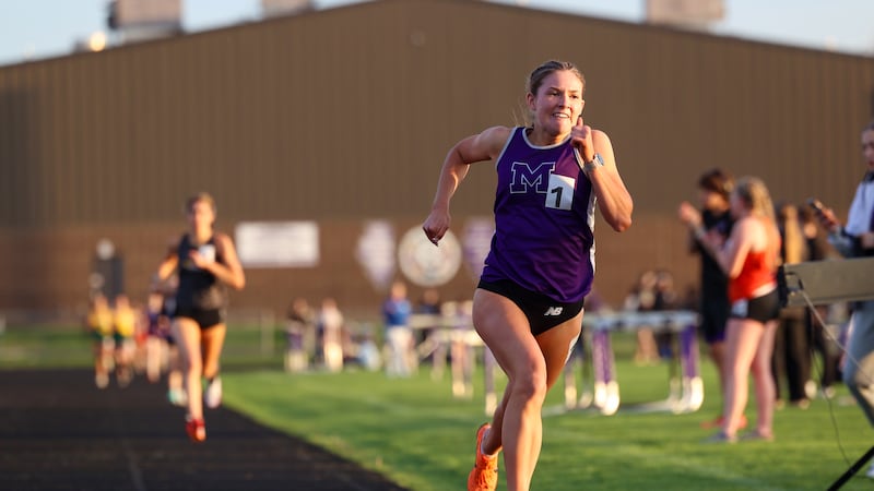 Area track and field athletes make most of competitive atmosphere at Manteno Invite