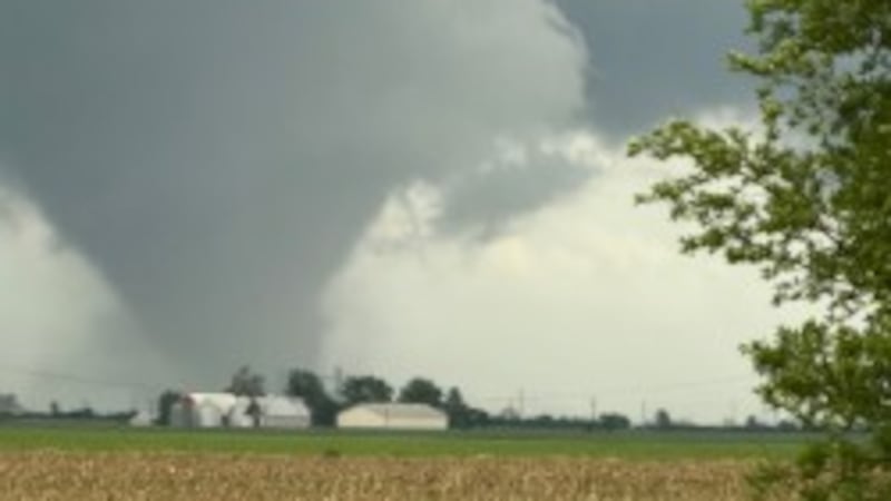 VIDEO: Tornado touched down near Dwight