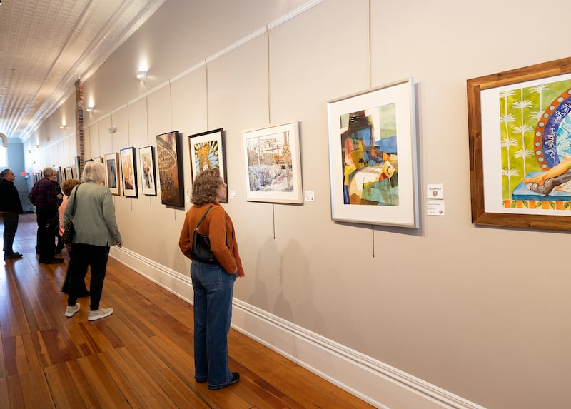 The 41st Illinois Watercolor Society National Exhibition had its opening Saturday, May 3, 2025, at The Next Picture Show in Dixon. The art will be on display until May 31.
