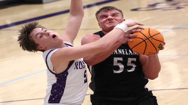 Photos: Kaneland, Rochelle square off in boys basketball matchup