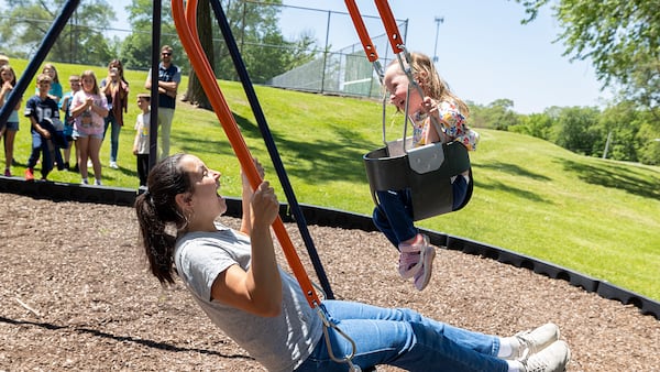 Sophia’s Swing dedicated at EC Smith Park in Dixon