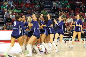 Photos: Nazareth vs. Providence, Class 3A State semifinal volleyball