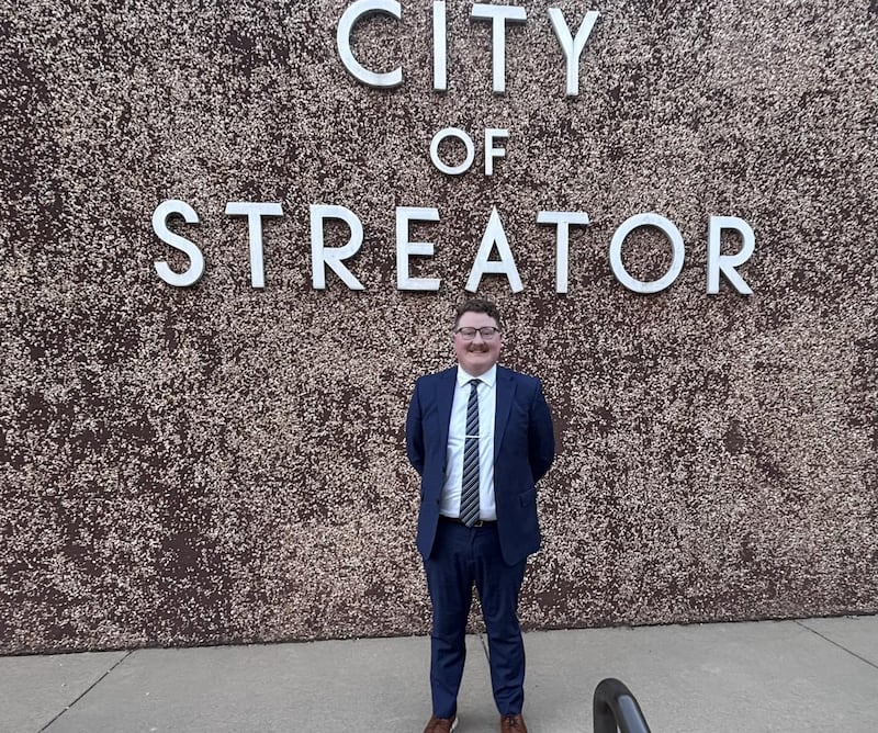 Newly hired Streator City Manager Yates McLaughlin was approved by the Streator City Council and will officially begin his role June 1.