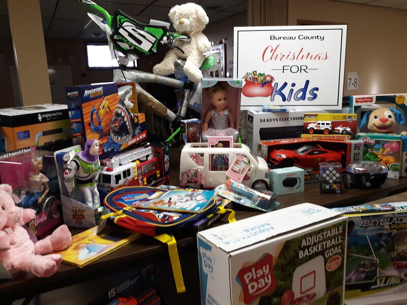The Bureau County Christmas For Kids is collecting toys and donations for its annual holiday drive.