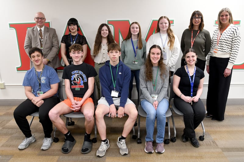 Students recognized this month were Regan Doerr, Miles Pangrcic, Zac Cain, Jay McConnell, Gavin Kallis, Ella McCauley, Isabella Cimei, Sophia Woods, Aeidyn Lyons, Maddie Gross, and Morgan Knowles. Students are nominated for this honor by LPHS teachers, coaches and staff. McConnell also was chosen to receive a Central Bank Illinois Renaissance Student of the Month prize, a $50 gift card.