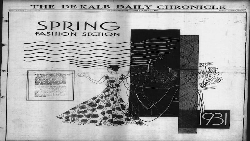 March 17 historical covers: The Spring Fashion Section of 1931
