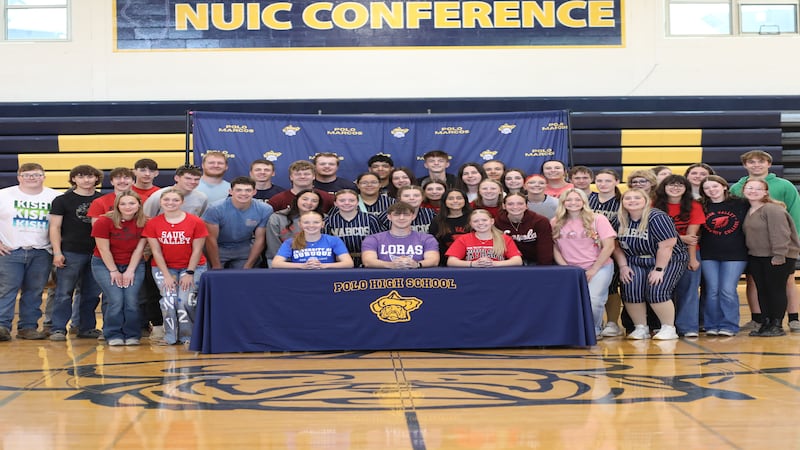 3 Polo student athletes sign to play sports at college level