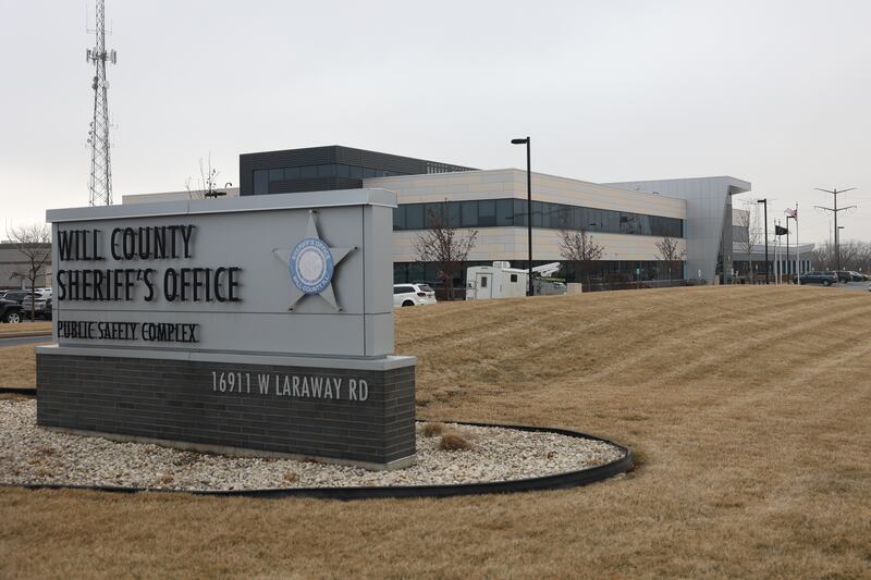 Will County Sheriff’s Office in Joliet on Monday, Feb. 3, 2025 in Joliet.