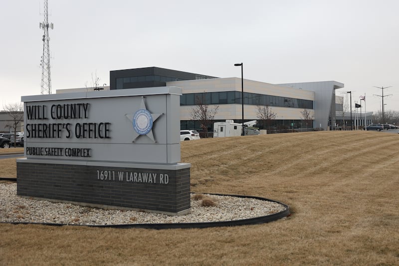 Will County Sheriff’s Office in Joliet on Monday, Feb. 3, 2025 in Joliet.