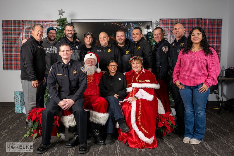 44 kids received gifts during the seventh annual "Shop with a Cop" event hosted by the Yorkville Police Department on Dec. 1, 2025.
