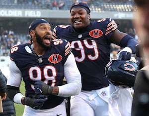 Photos: Bears run winning streak to four games with 31-28 win over Steelers