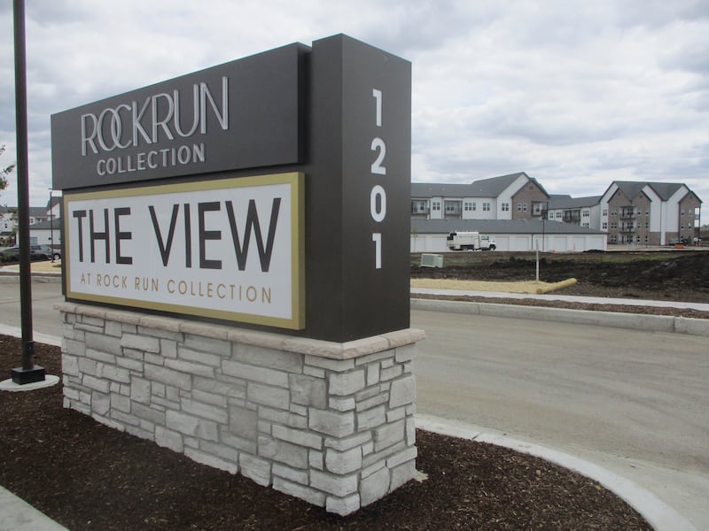 Residents started moving into The View, an apartment complex at Rock Run Collection in Joliet in April. May 6, 2026