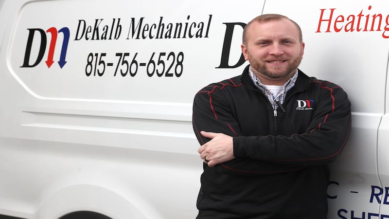 Photos: DeKalb Mechanical wins DeKalb Chamber Business of the Year