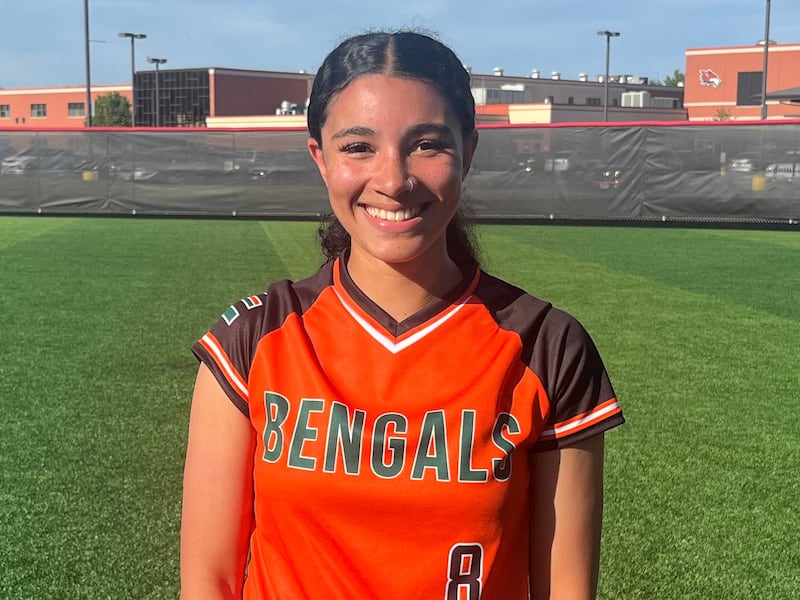 Plainfield East senior Kaleigh Cawthon