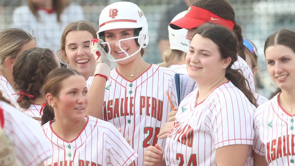 Photos: Lady Cavs softball triumphs over Morton as Anna Riva crushes three home runs