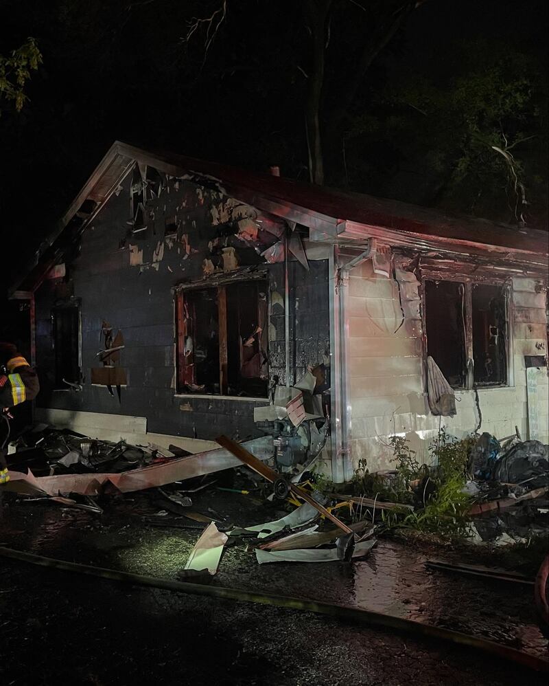 A Crest Hill home in the 1700 block of Inner Circle Drive was deemed uninhabitable after a fire started on the night of Tuesday, May 20, 2025.