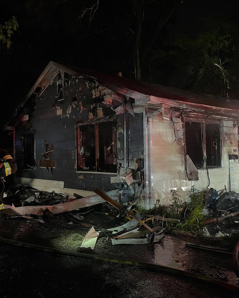 A Crest Hill home in the 1700 block of Inner Circle Drive was deemed uninhabitable after a fire started on the night of Tuesday, May 20, 2025.
