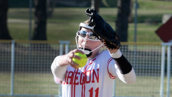 Photos: Oregon softball hosts Milledgeville