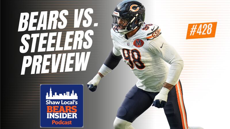 Bears Insider podcast: Bears vs. Steelers preview