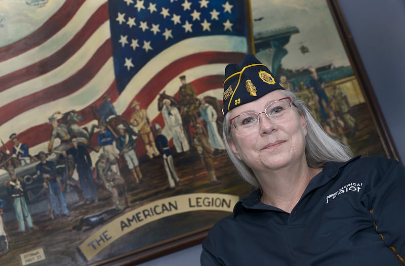 She didn't carry a weapon for Uncle Same, she carried a tuba. Tonya Willey, now finance officer for the Ottawa American Legion, served as a musician in the U.S. Army from 1994 to 2002.