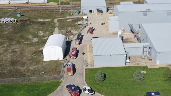 Photos: Ottawa emergency crews respond to magnesium fire at Coogee Chemical Facility