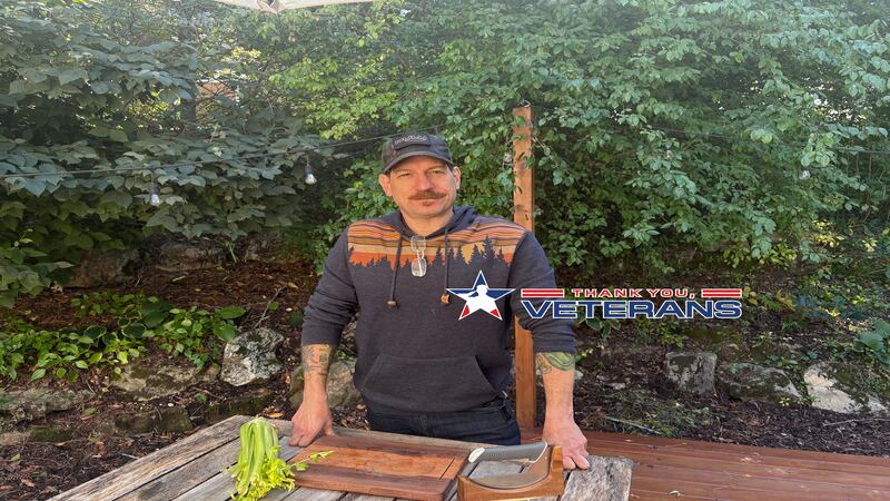 ‘Functional art’: Trout Valley vet makes kitchen knives specially designed for people with disabilities