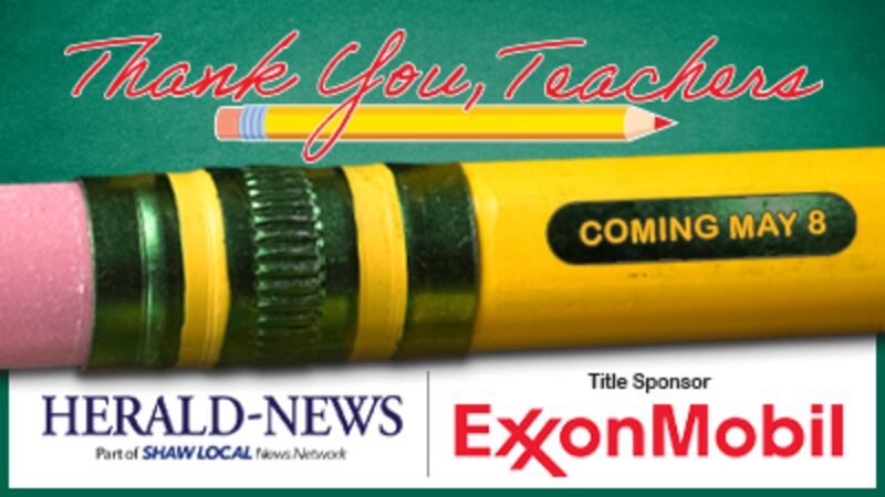 Herald-News Thank You, Teachers Coming