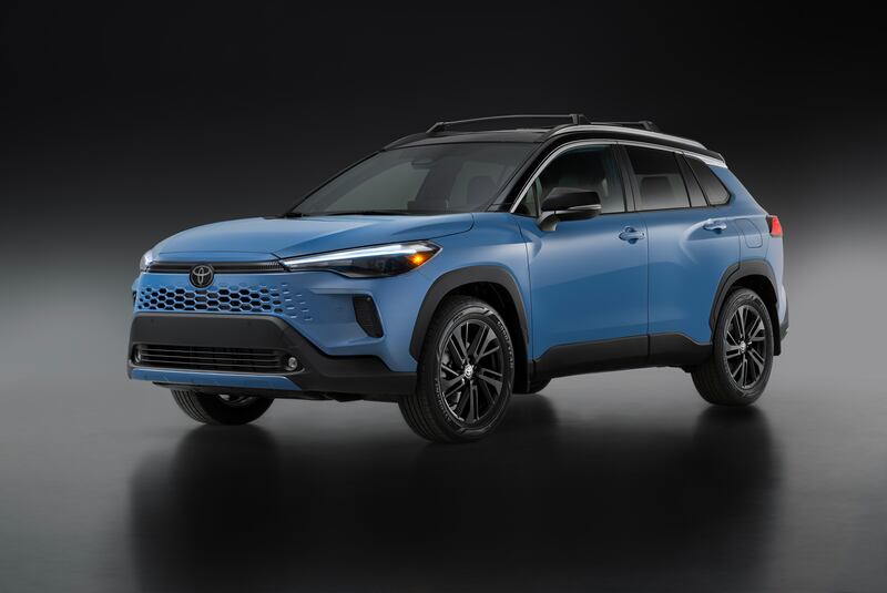 The 2025 Toyota Corolla Cross delivers hybrid efficiency with sporty crossover looks.