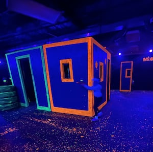 GellyBall arena opens at Peru Mall with no-pain shooting game