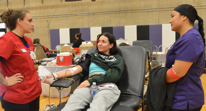 IVCC will sponsor a spring blood drive on campus April 2 in the gym.