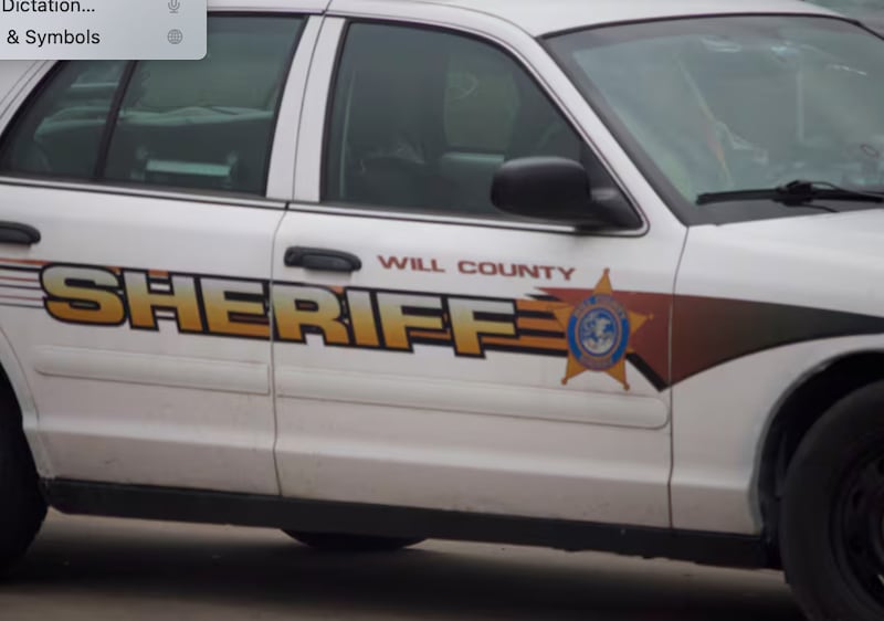A Will County Sheriff's Office squad vehicle seen on April 18, 2025.