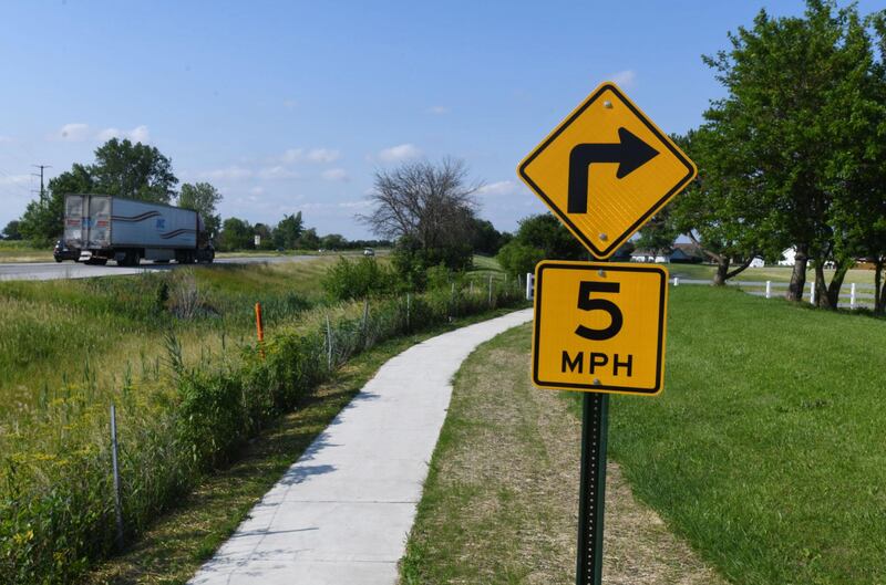 In 2019 the village of Manteno completed a trail at Legacy Park that follows along Interstate 57 for more than a mile. The village is expanding the pond at Legacy Park and adding another trail from the parking lot to the fishing pond.